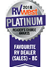 Readers' Choice Favourite RV Dealer (Sales) - BC